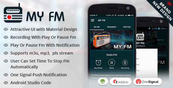 MY FM直播Android應用程式