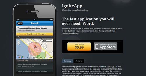 IgniteApp v1.1 Cssigniter Wordpress主題