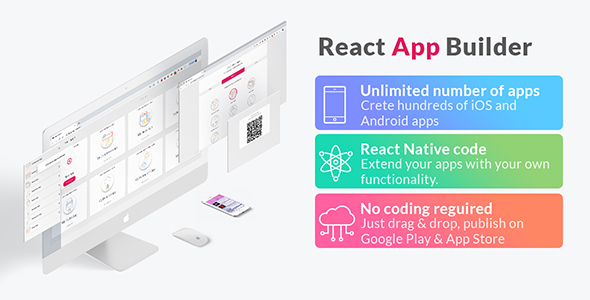 React App Builder無限數量的應用程式