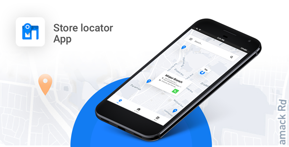 Store Locator Android App定位商店，分店，ATM，陳列室等等