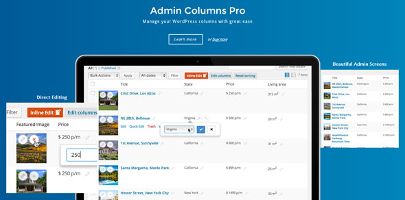Admin Columns Pro v3.6WP Columns Manager