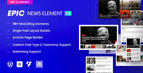 Epic News Elements v2.2.1 新聞插件