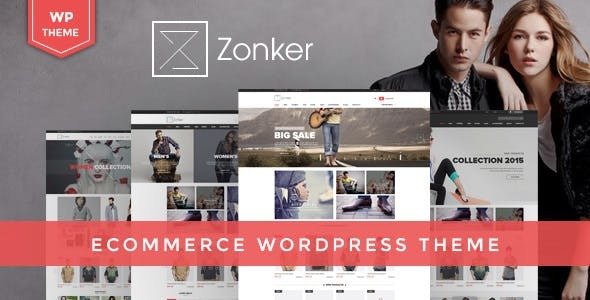 Zonker v1.6.1 WooCommerce WordPress商店主題