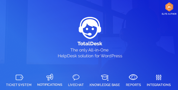 TotalDesk v1.5.21幫助台，知識庫和工單係統
