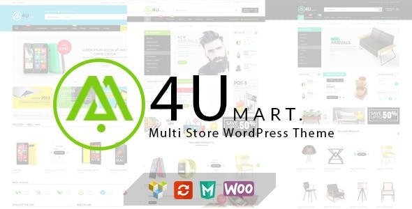 M4U v1.4.1響應式WordPress多商店主題