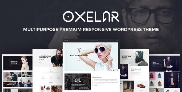 Oxelar v1.2.1響應式WordPress時裝主題