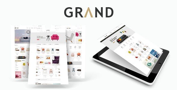 Grand v1.1.1 響應式WooCommerce家具主題