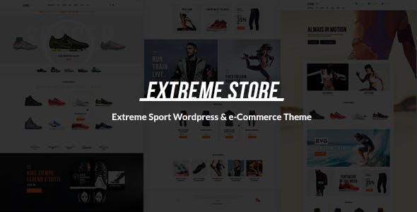 Extreme v1.4運動服裝及裝備店主題