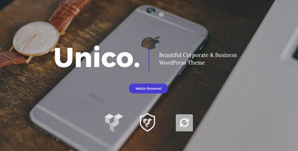 Unico v1.0創意和商業WordPress主題