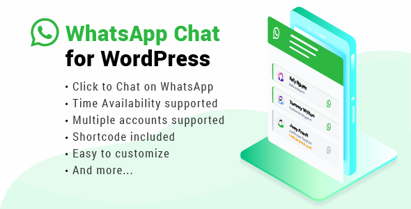 WordPress的WhatsApp聊天插件 v2.2